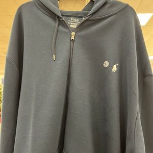 Polo Ralph Lauren Mens Navy Aviatr 5XB sweat-shirt with Hood NWT